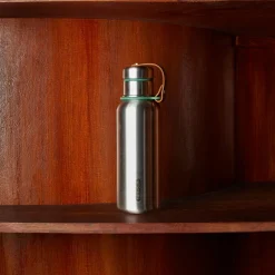 Gourde isotherme en inox 500ml - Olive
