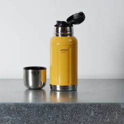 Gourde Thermos 350ml - Jaune - Poketle