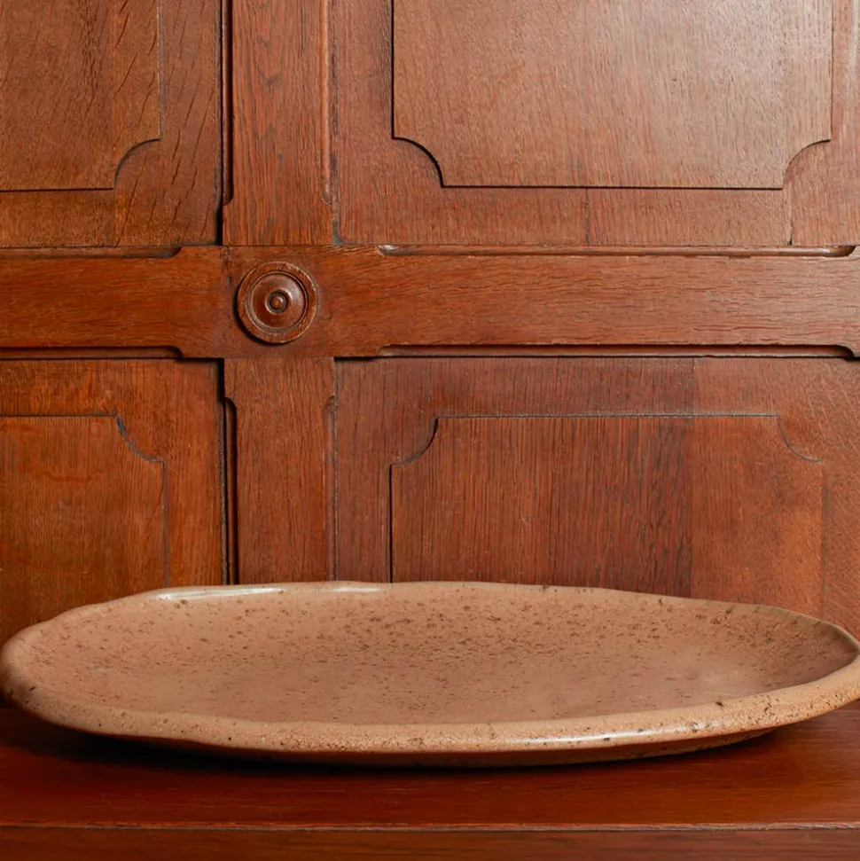 Grand plat Nativia - Moutarde