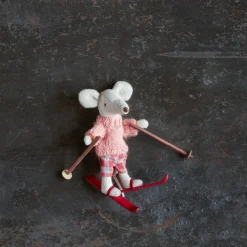 Grande soeur Souris Hiver Ski - Maileg