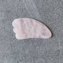 Gua Sha Quartz - Rose - Roll on Jade