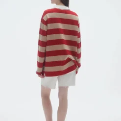Guest In Residence - Pull Stripe Rugby - Dune & Rouge
