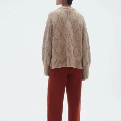 Guest In Residence - Pull Wavy Cozy Crew - Dune
