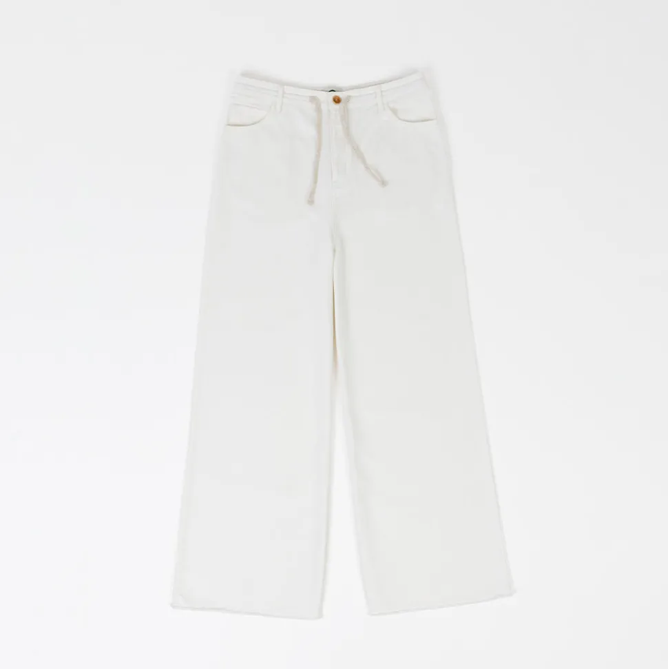 Happy Haus - Pantalon Oversize - Blanc