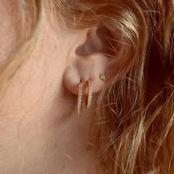 Harpie - Puce d'oreille Brillant - Or