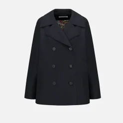 Harris Wharf London - Manteau long Peacoat - Marine
