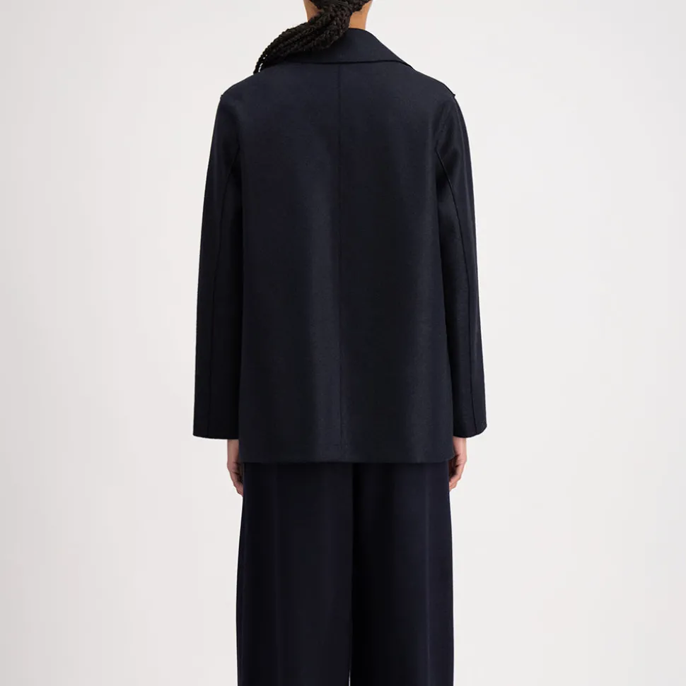 Harris Wharf London - Manteau long Peacoat - Marine