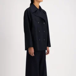Harris Wharf London - Manteau long Peacoat - Marine
