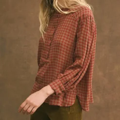 Hod - Blouse Ticia - Marron