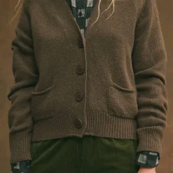 Hod - Cardigan Grace - Marron