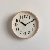 Horloge murale en contreplaqué Riki M