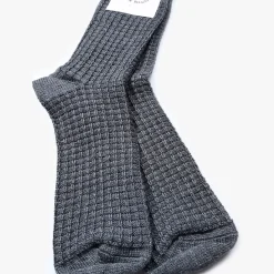 Howlin' - Chaussettes Fuzzy Waffle - Gris