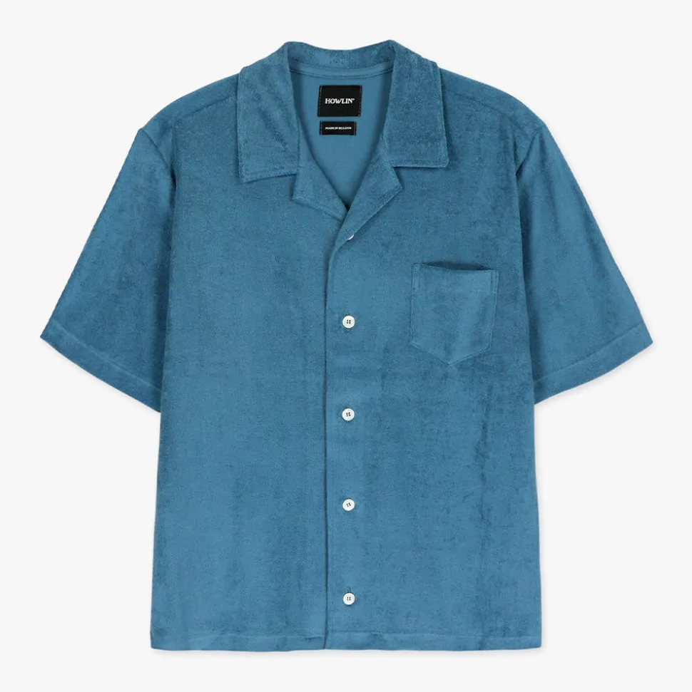 Howlin' - Chemise Cocktail - Bleu