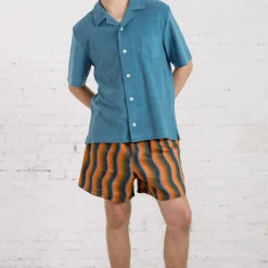 Howlin' - Chemise Cocktail - Bleu