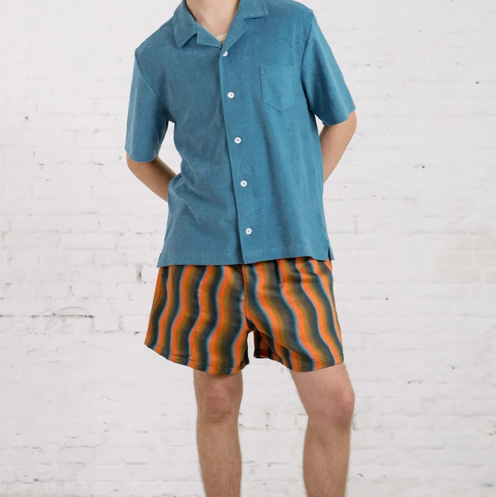 Howlin' - Chemise Cocktail - Bleu