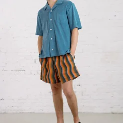 Howlin' - Chemise Cocktail - Bleu
