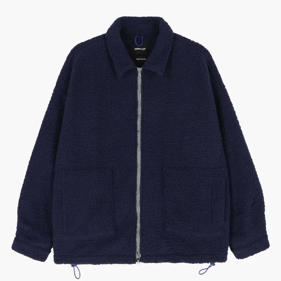 Howlin' - Veste Boxy Swing - Marine