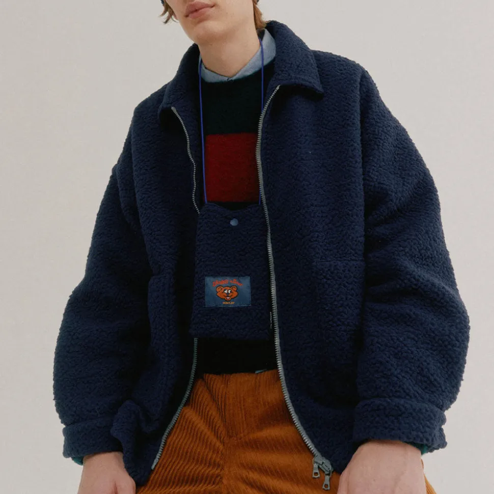 Howlin' - Veste Boxy Swing - Marine