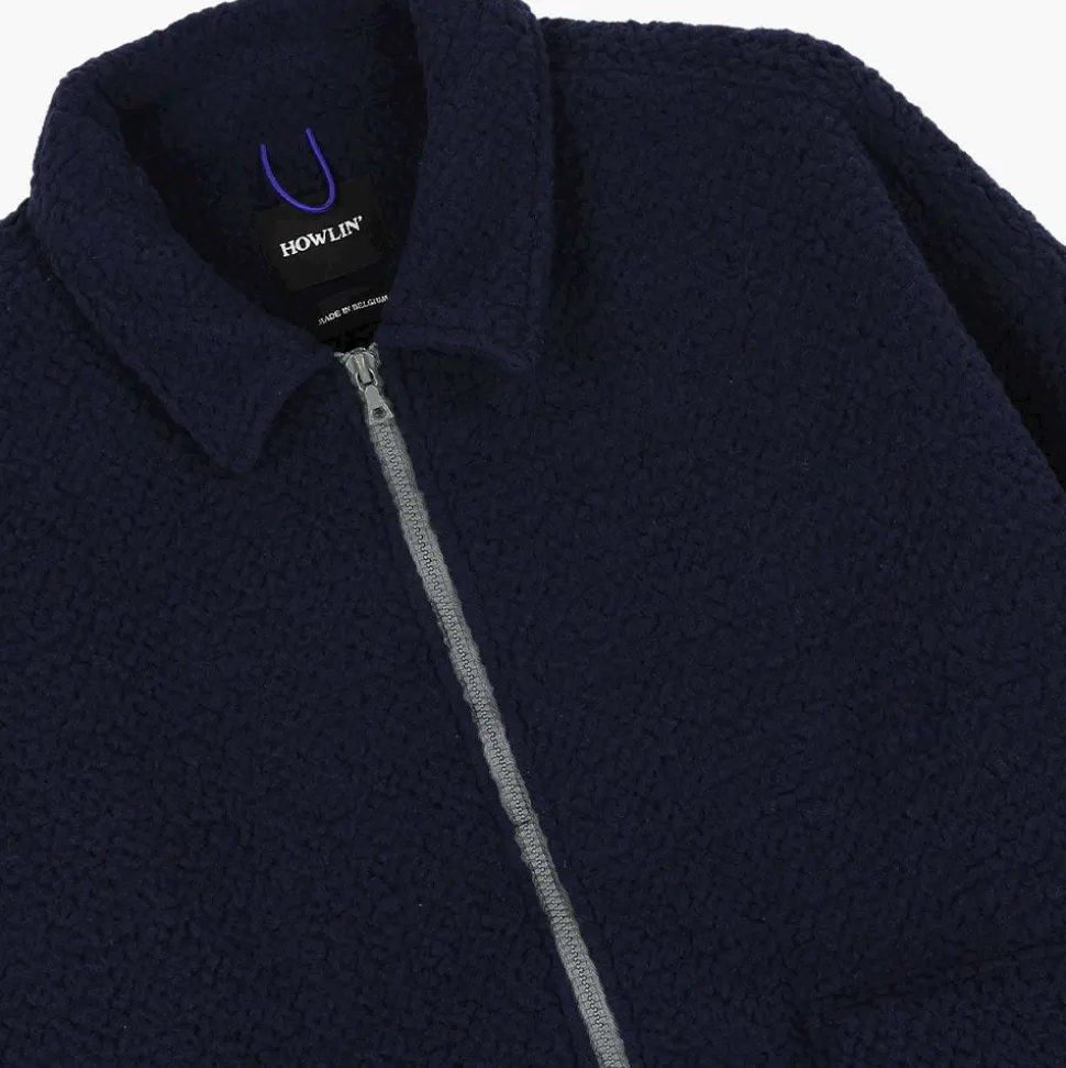 Howlin' - Veste Boxy Swing - Marine