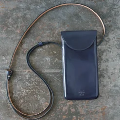 Il Bussetto x Merci - Etui Télephone Crossbody - Bleu