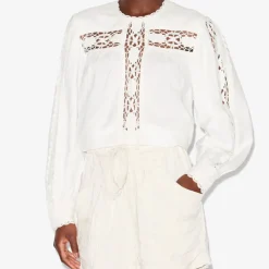 Isabel Marant - Blouse Valmira - Blanc