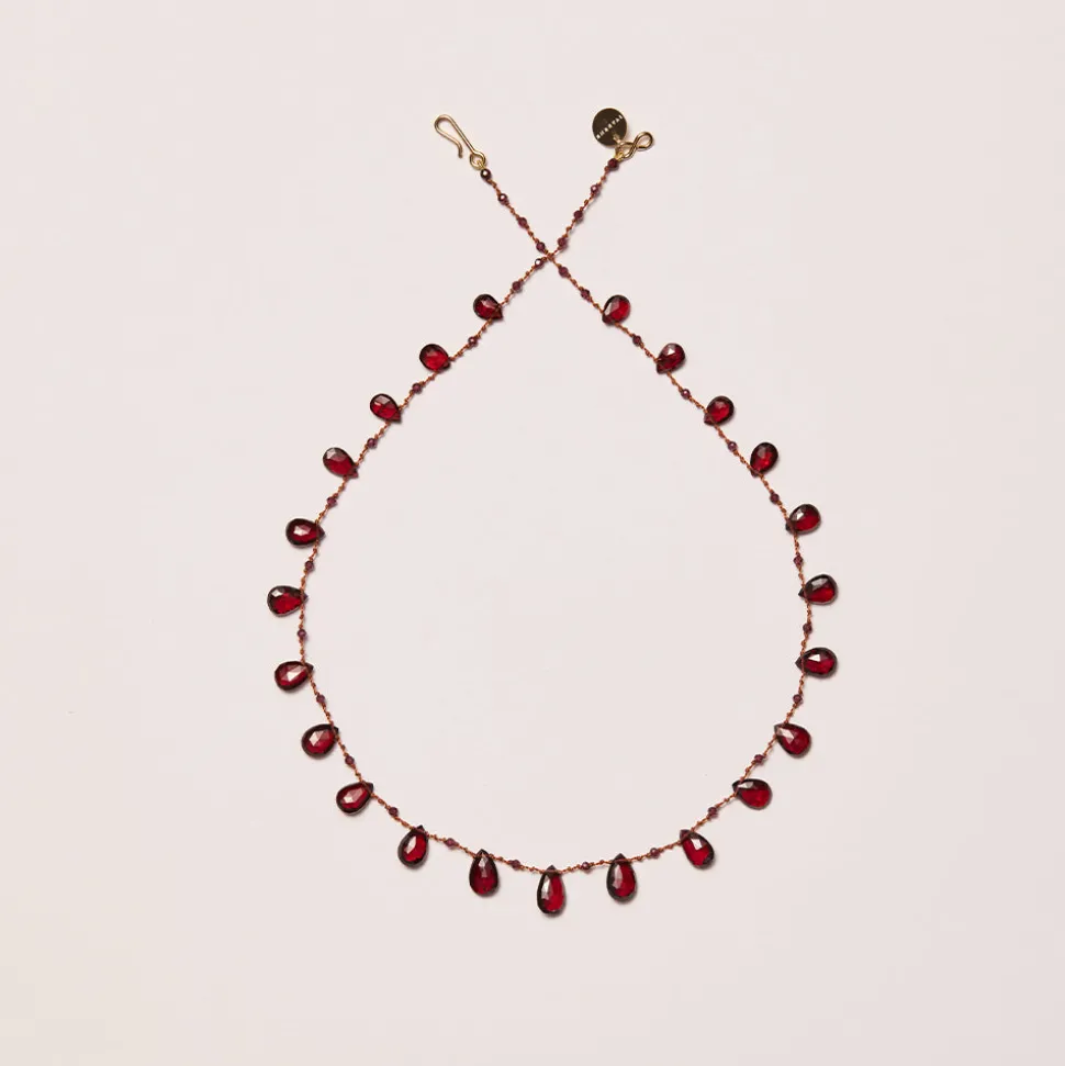 Ivarene - Collier Elston - Rouge