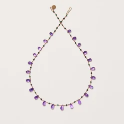 Ivarene - Collier Youngtown - Violet/Vert