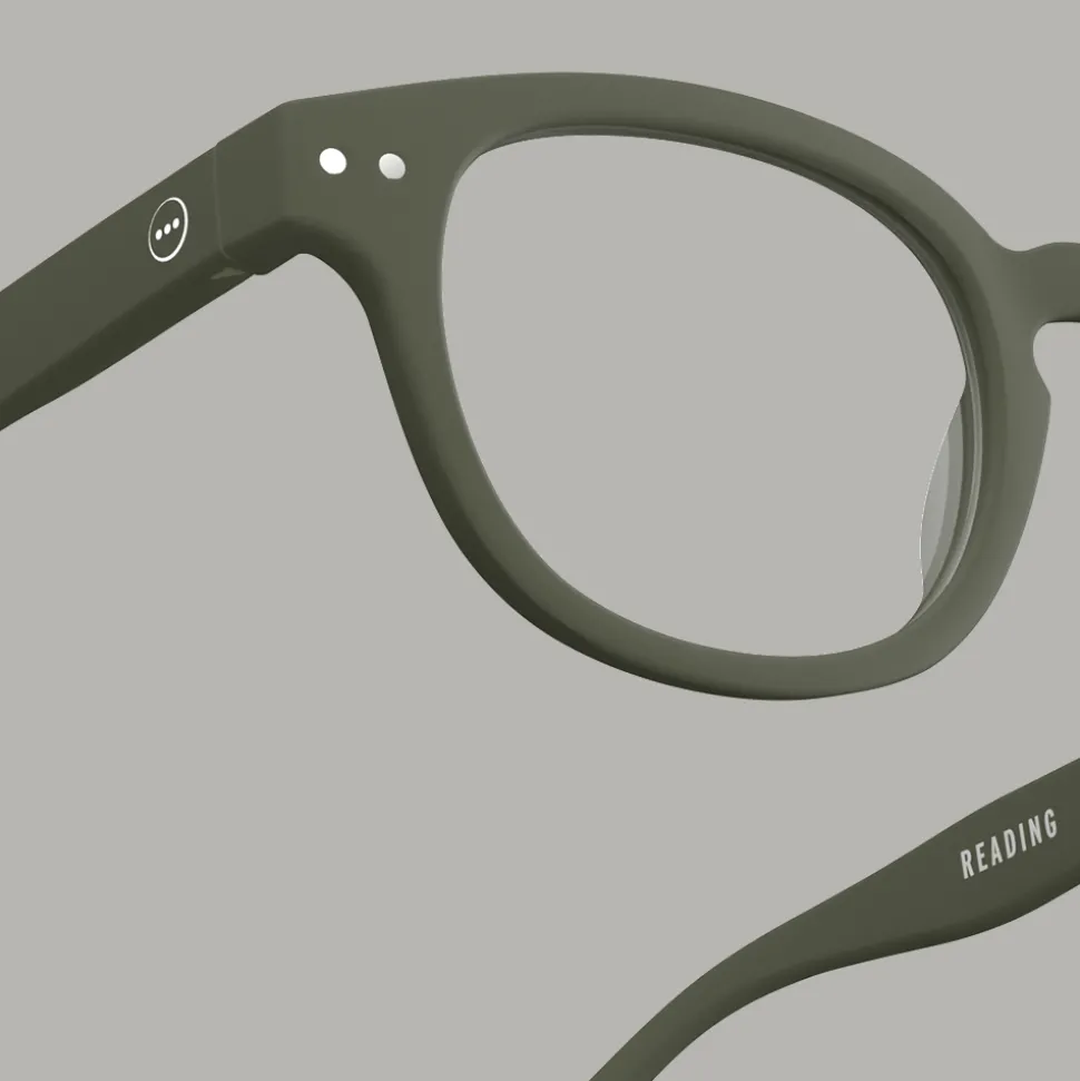 Izipizi - Lunettes Reading #C - Kaki Green