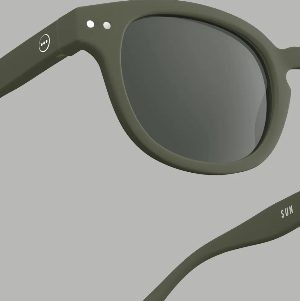 Izipizi - Lunettes Sun #C - Kaki Green