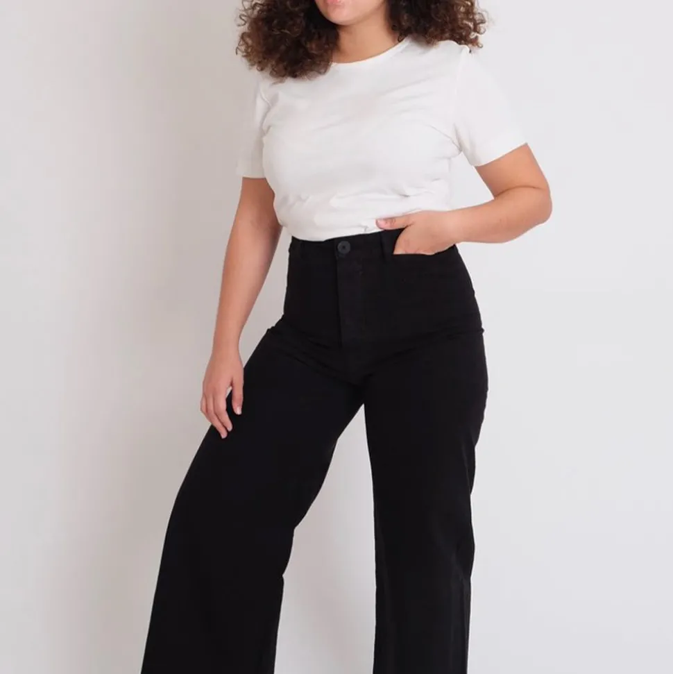 Jesse Kamm - Pantalon Sailor - Noir