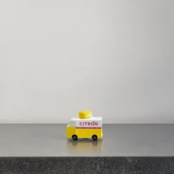 Jouet en bois - Yellow Macaron Van