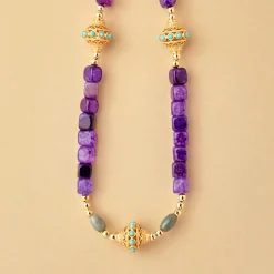 Juhu - Collier Ness - Violet