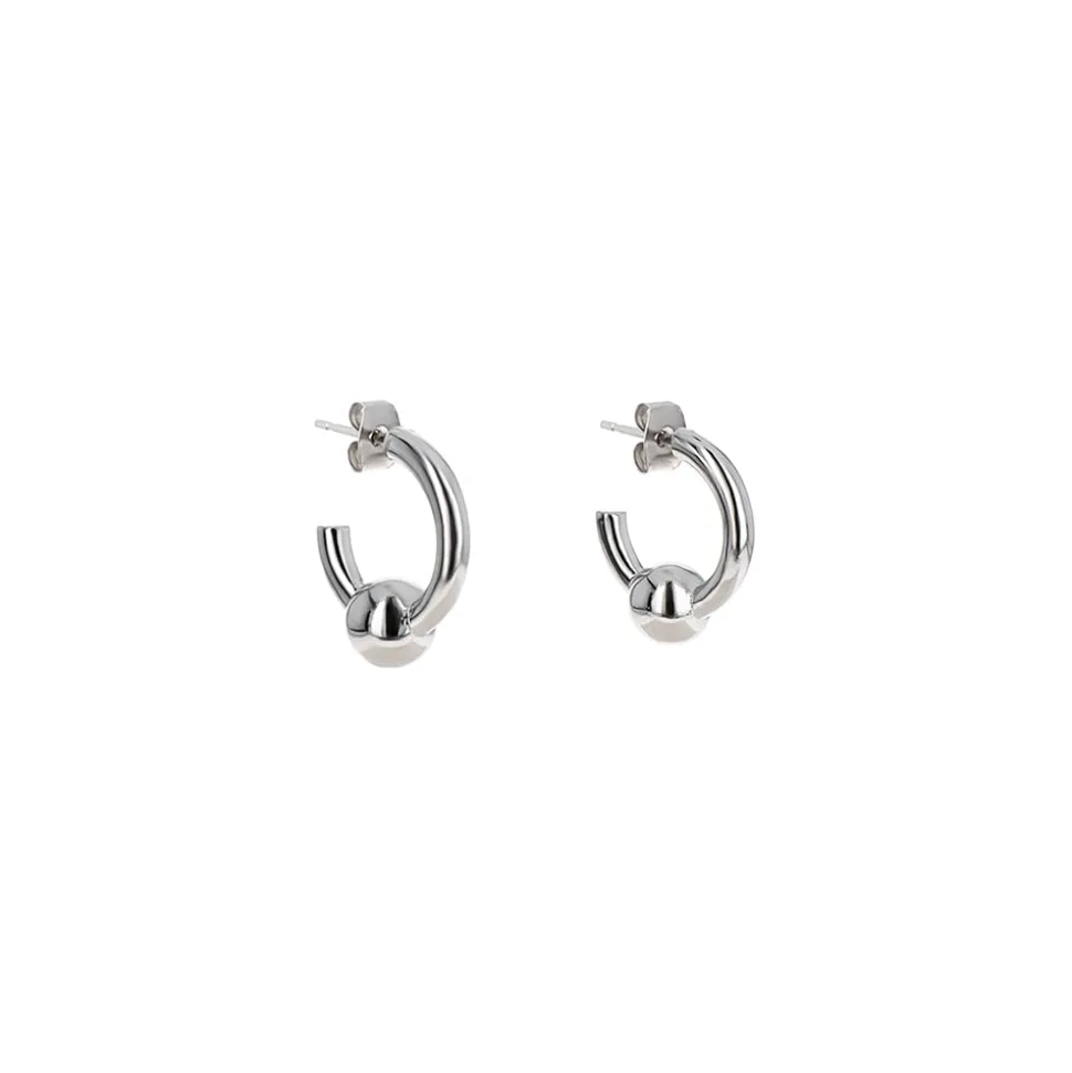 Justine Clenquet - Boucles d'oreilles Sam - Argent