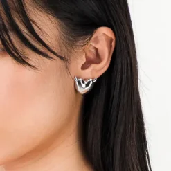 Justine Clenquet - Boucles d'oreilles Devil - Argent