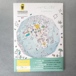 Kit créatif - Globe à colorier