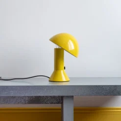 Lampe de table Elmetto - Jaune