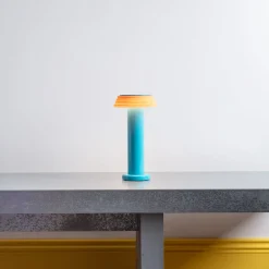 Lampe portable rechargeable - Bleu Orange - Sowden