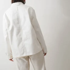 Le Laboureur x NN. 07 x Merci - Veste Tréfle Coeur - Bleu