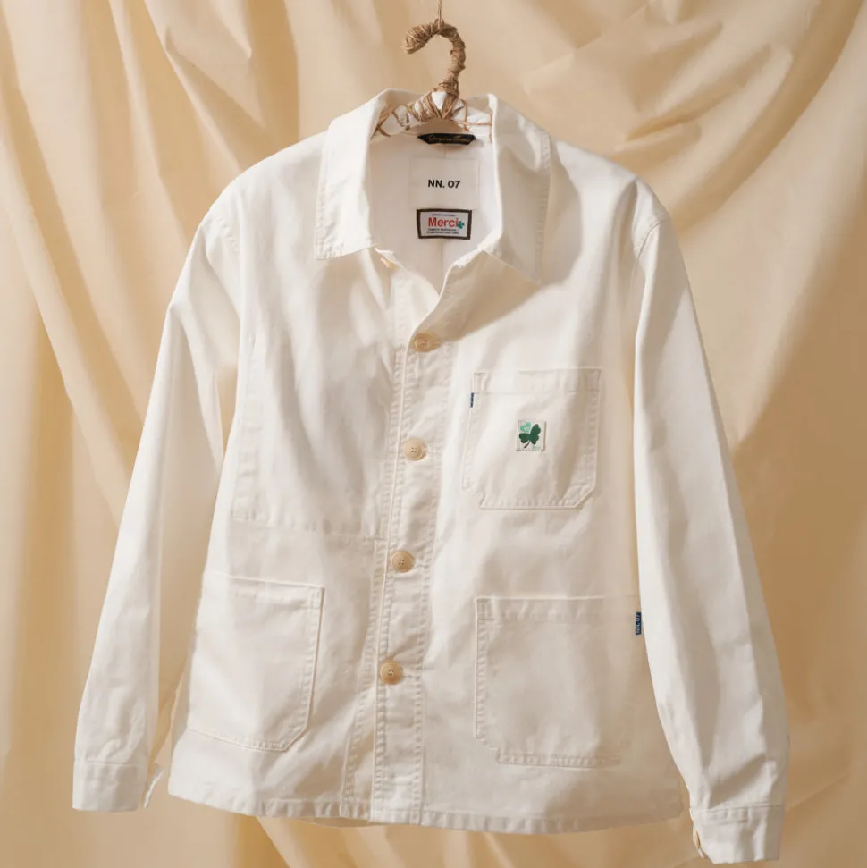Le Laboureur x NN. 07 x Merci - Veste Tréfle Coeur - Vert