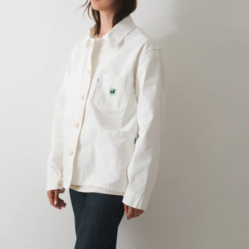 Le Laboureur x NN. 07 x Merci - Veste Tréfle Coeur - Vert