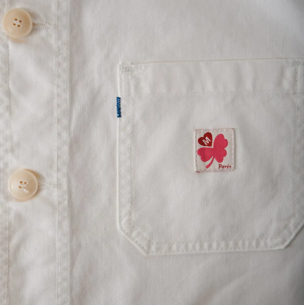 Le Laboureur x NN. 07 x Merci - Veste Tréfle Coeur - Rose