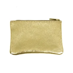 Les Cléias - Pochette Zippée S - Doré