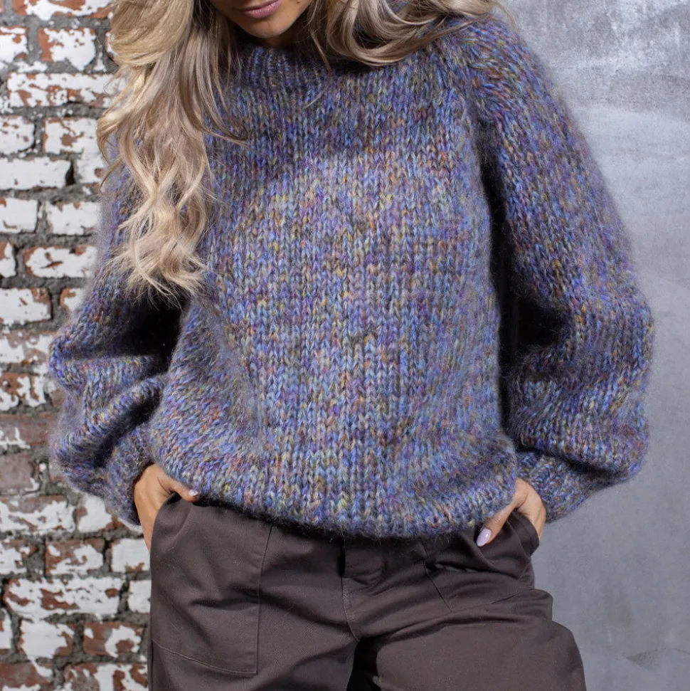 Les Tricots D'o - Pull Col rond - Bleu