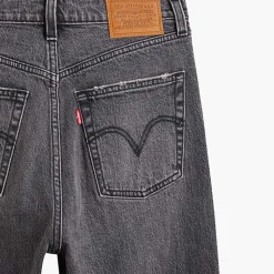 Levi's - Jeans Droit Ribcage Ankle - Gris