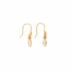 Luj - Boucles d’oreille dormeuses Marquises - Doré