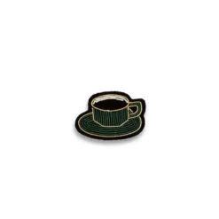 Macon & Lesquoy - Broche - Tasse de cafe
