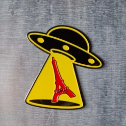 Magnet en métal Merci UFO - Tour Eiffel