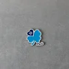 Magnet Merci - Trèfle Bleu