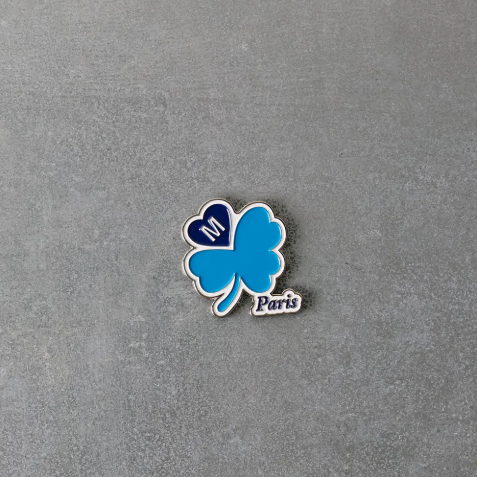 Magnet Merci - Trèfle Bleu