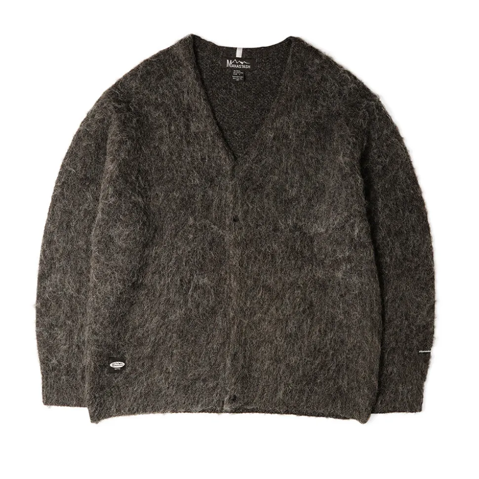 Manastash - Gilet Aberdeen kurtigan - Charcoal